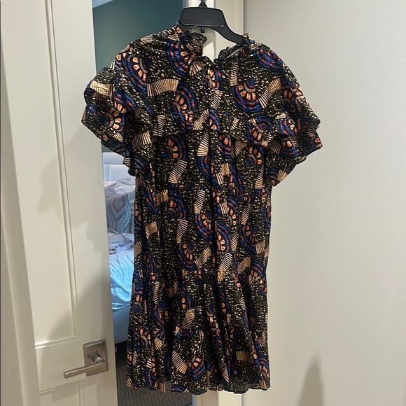 Colorful Patterned Dress - Picture 1 of 4